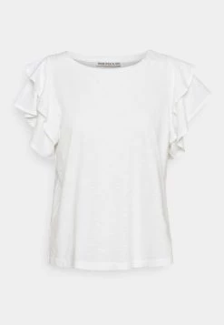 DRYKORN JISANE - Print T-shirt - White
