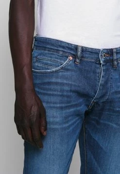 DRYKORN JAZ - Slim Fit Jeans - Blue -Trend Code Shop f71b16e32967421eaba92b041235be11