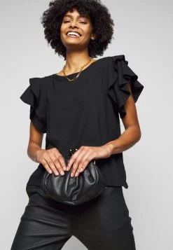 DRYKORN JISANE - Print T-shirt - Black -Trend Code Shop f94a00a4f3764c178788861248c7732f