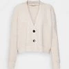 DRYKORN SONTJE - Cardigan - Off White -Trend Code Shop f9d9d013d2544158a240a970b7bbdbee