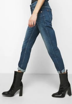 DRYKORN LIKE - Straight Leg Jeans - Blue -Trend Code Shop fa0e394fcda94a78be63af2a8f3b9a7b