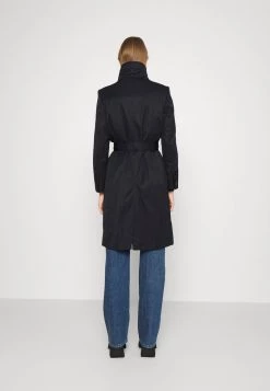 DRYKORN LEWISHAM - Trenchcoat - Schwarz -Trend Code Shop fe17a75704914035b3770b4a82f52ef2