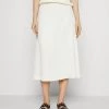 DRYKORN BENTE - A-line Skirt - Off-white